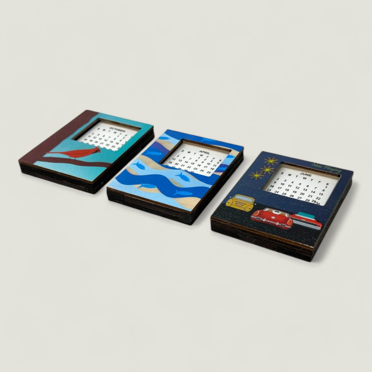 Custom Wood Perpetual Calendar - Image 2